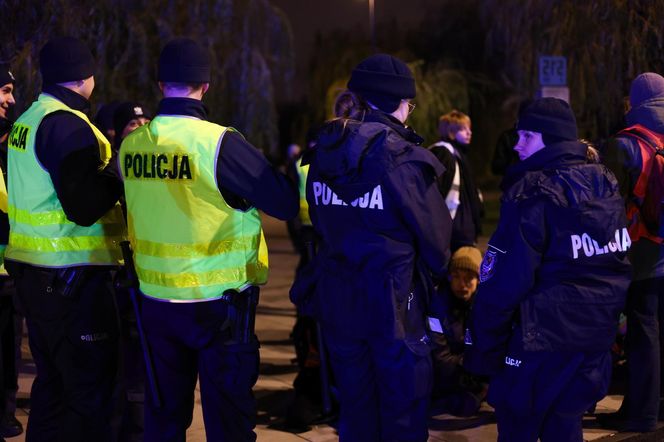 Blokada aktywistów z Ostatniego Pokolenia (27.11.2024)