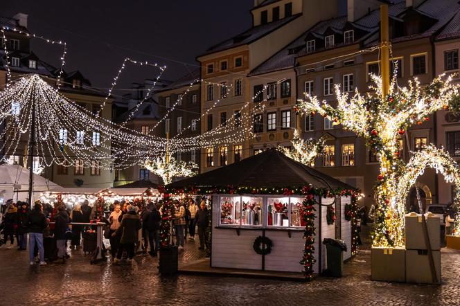 Świąteczna iluminacja Warszawy 2023