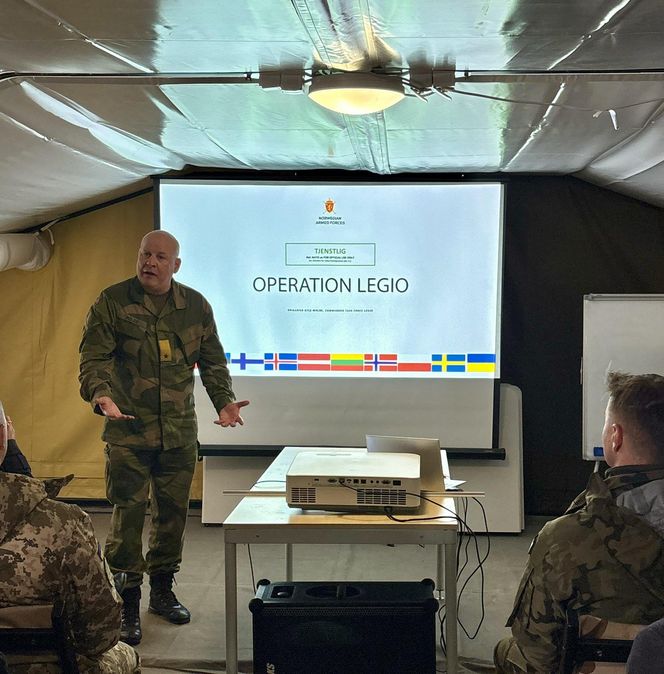 Otwarcie ośrodka szkolenia na potrzeby Siły Zbrojnych Ukrainy