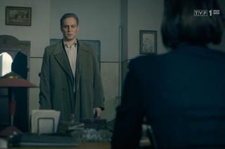 Stulecie Winnych 3 odc. 28. Kazimierz Tarasiewicz (Mateusz Janicki), Zduńczykowa (Aleksandra Popławska) - kapitan SB