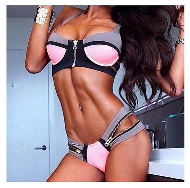 bikini, strój kąpielowy, kostium kąpielowy