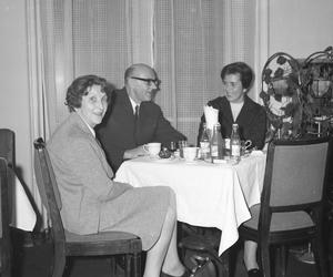 Andrzejki w kawiarni Nowy Świat rok 1966
