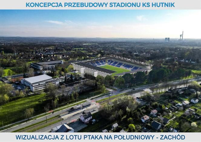 Tak będzie wyglądał nowy stadion Hutnika Kraków. Pomieści ponad 8 tys. widzów
