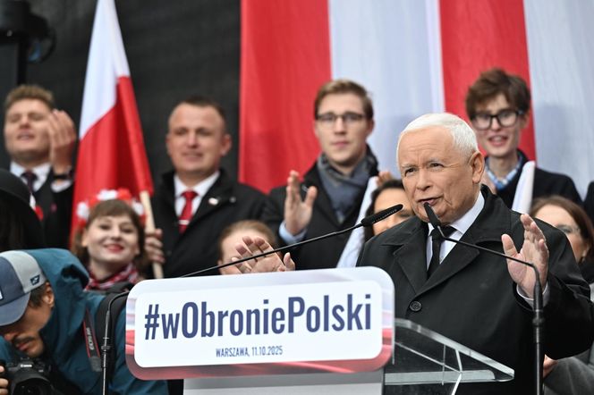Manifestacja PiS w Warszawie (11.10.2025)