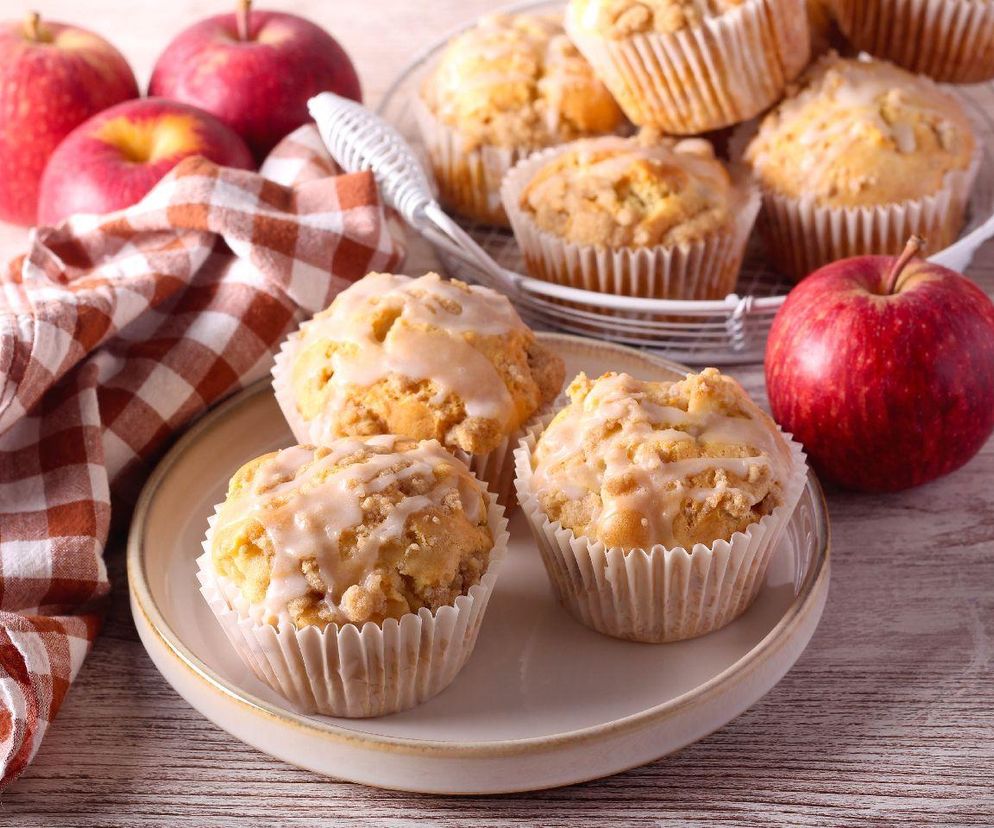 bezglutenowe muffinki z jabłkami