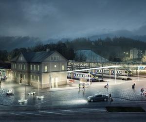 Nowy dworzec w Zakopanem