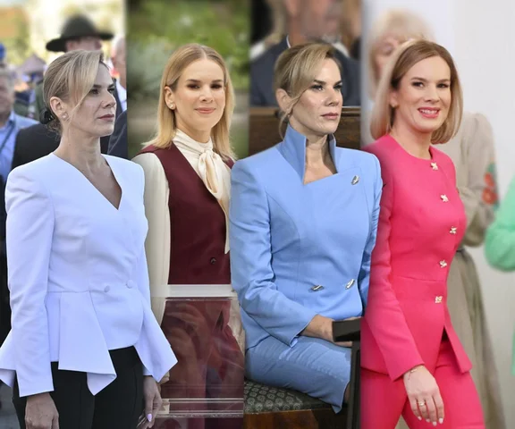 Marta Nawrocka w 2025 roku nie bała się eksperymentów