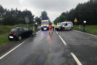 [AKTUALIZACJA] Wypadek na trasie Bydgoszcz - Inowrocław! Jedna osoba ranna!