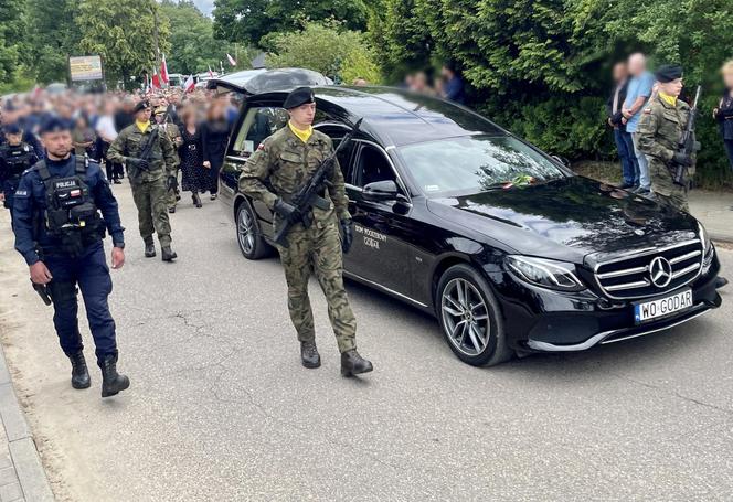 Przejmujący pogrzeb 21-letniego Mateusza Sitka. Żołnierz zginął, broniąc naszej granicy