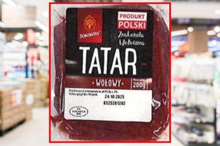 Pilny alert GIS. Groźna bakteria w tatarze wołowym znanej marki