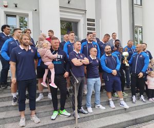 Społeczność sportowców i kibiców rugby z Siedlec uczciła największy z dotychczasowych sukcesów w historii klubu