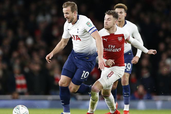 Harry Kane strzelił już 9 goli w derbach północnego Londynu.