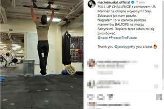 Maciej Musiał przypakował