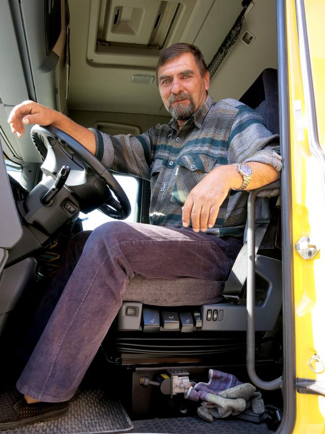 Bohaterski kierowca Waldemar Gronek 