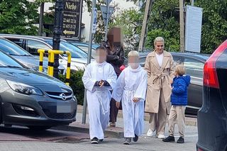 Marcin Mroczek na białym tygodniu komunijnym