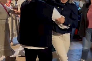 Porwał Martę Nawrocką do tańca 