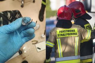 Nietypowa interwencja strażaków w Grudziądzu. Zdejmowali sygnet z palca mężczyzny