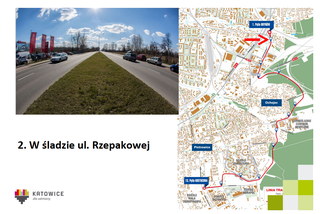 Tramwaj do Kostuchny z centrum Katowic