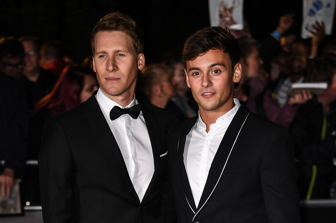  Dustin Lance Black i Tom Daley