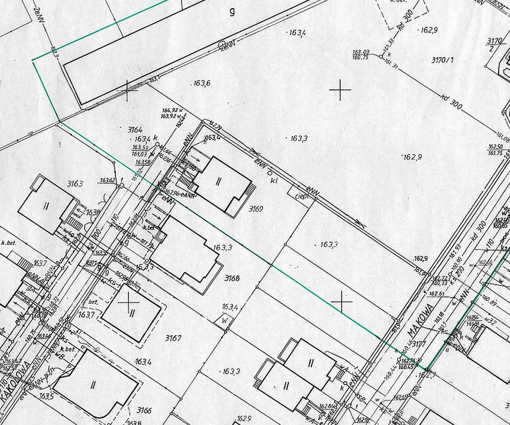 mapa zasadnicza mapa sytuacyjno-wysokościowa
