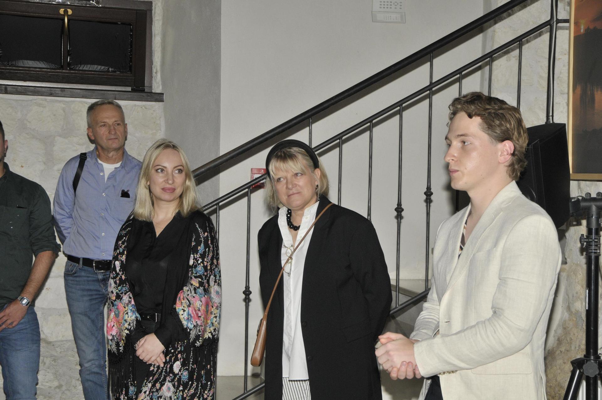 Od lewej Oksana A. Jabłońska, Ewa Kuryłowicz, Maciej Rodak 