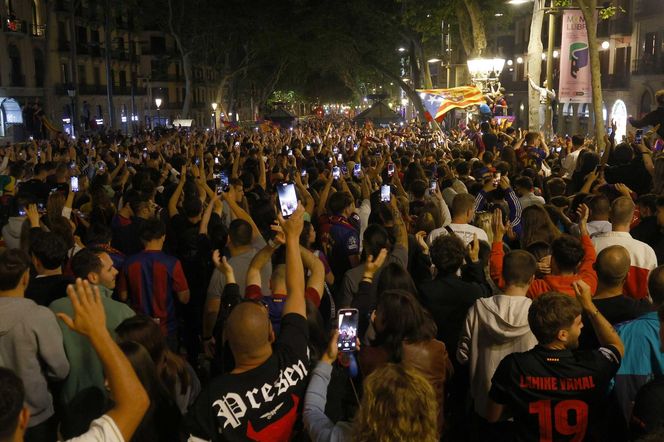 Barcelona świętuje mistrzostwo Hiszpanii