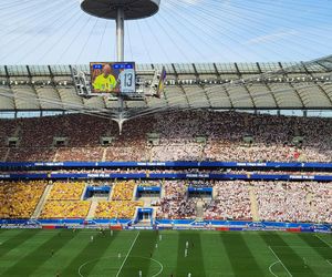 Kibice na meczu Pogoń - Legia