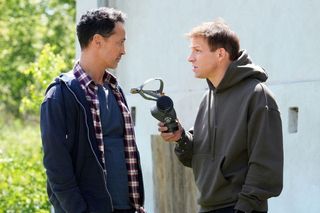 Barwy szczęścia odc. 3064. Mariusz (Rafał Cieszyński), Łukasz (Michał Rolnicki)