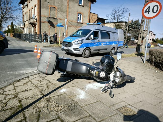 Wypadek na Święciechowskiej w Lesznie 