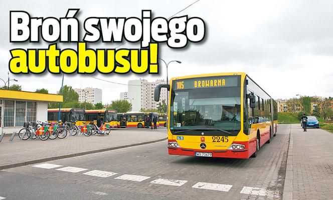 Broń swojego  autobusu!