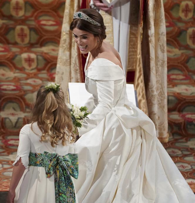 Dzieci skradły show na ślubie księżniczki Eugenii