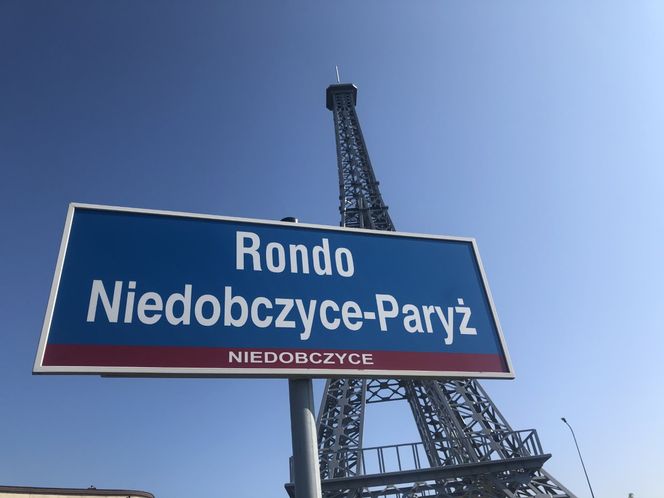Wieża Eiffla w Rybniku widoczna jest z wielu kilometrów
