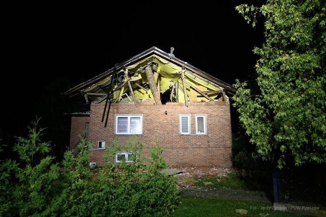  Skutki nawałnic na południu Polski.