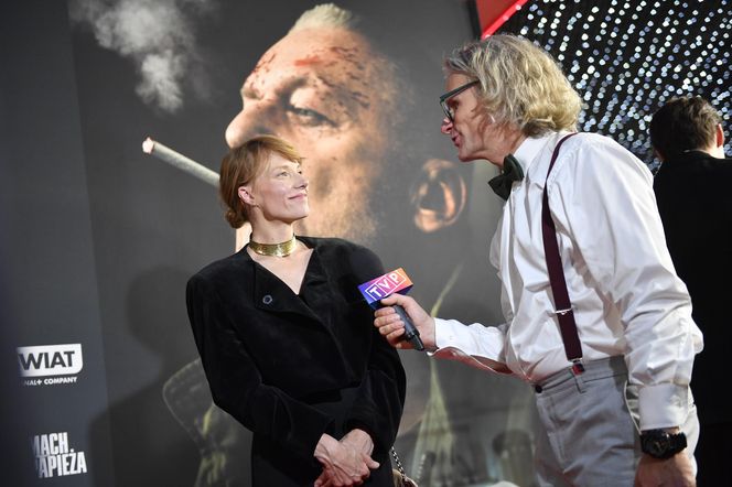 Gwiazdy na premierze filmu "Zamach na papieża" Władysława Pasikowskiego