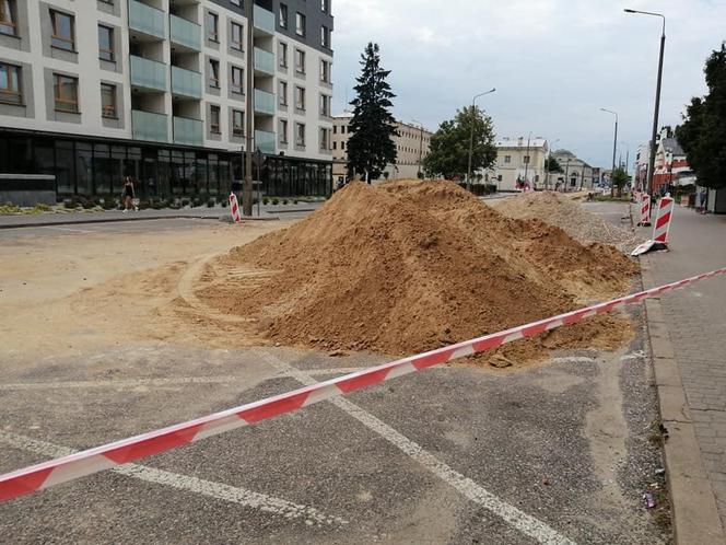 Remonty w centrum Siedlec i objazdy