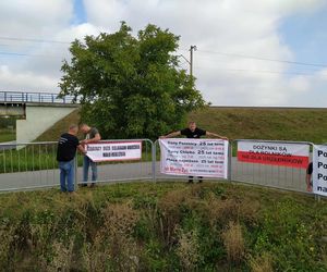 Protest rolników w Medyce