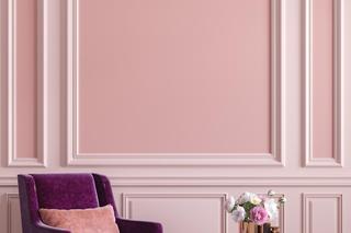 Różowy pokój - urocze i nowoczesne wnętrze