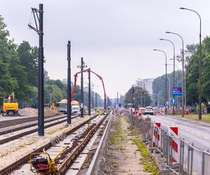 Budowa tramwaju do Wilanowa w Warszawie