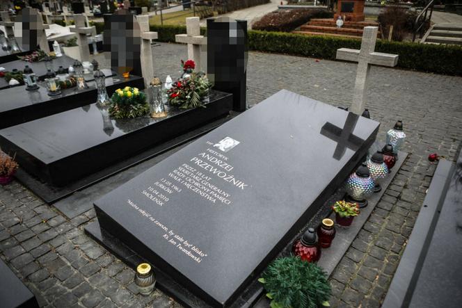grób Andrzeja Przewoźnika – sekretarza Rady Ochrony Pamięci Walk i Męczeństwa