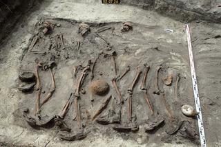 Masowy grób nazistów został odkryty w okolicach Koźlic [GALERIA]