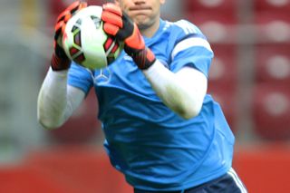 Trening reprezentacji Niemiec przed meczem z Polską 10.10.2014