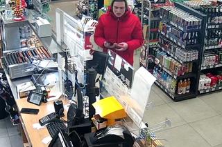 Złodziej zaatakował na stacji paliw w Bydgoszczy. Policjanci szukają go i pokazują zdjęcia