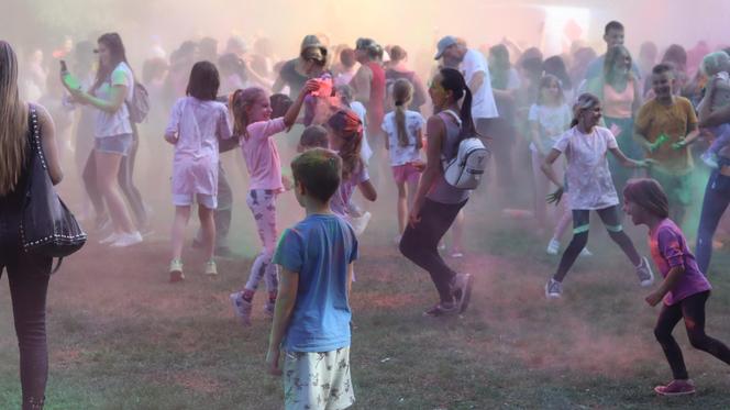 Zakończenie wakacji z Holi Święto Kolorów na Słonecznym Wrotkowie w Lublinie