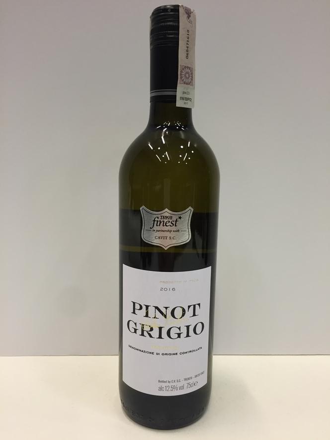 Pinot Grigio DOC Tesco Finest 2016