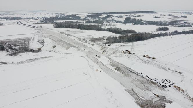Budowa trasy S7 Miechów - Szczepanowice
