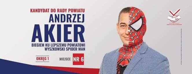 AKIER Andrzej. Kandydat do Rady Powiatu w Wyszkowie.