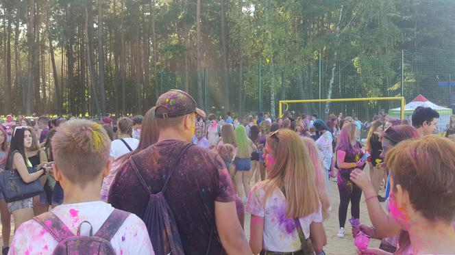 Festiwal kolorów 2019 na plaży miejskiej w Białymstoku