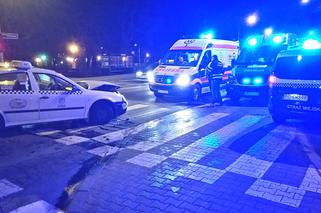 Wypadek na skrzyżowaniu Nad Wierzbakiem/al. Wielkopolska