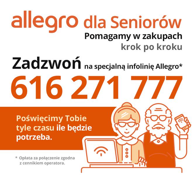 Allegro wesprze seniorów