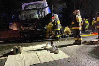 Poważny wypadek na trasie śmierci Bydgoszcz - Toruń! Kierowca zakleszczony w pojeździe